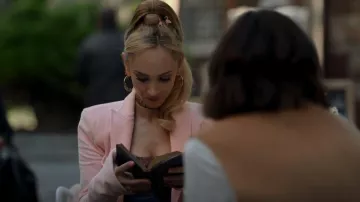 Jennifer Zeuner Cia­ra 3" Hoops worn by Keeley Jones (Juno Temple) as seen in Ted Lasso (S03E07)