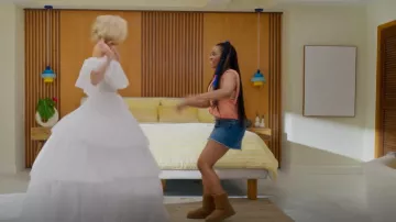 UGG Classic Short II Boots worn by Peaches (Kyla Pratt) as seen in Fantasy Island (S02E11)