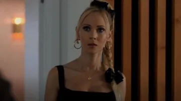 Jennifer Fisher 2" Michelle Hoops worn by Keeley Jones (Juno Temple) as seen in Ted Lasso (S03E07)