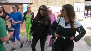 Gafas de sol cuadradas Dior DDoll 63MM usadas por Melissa Gorga como se ve en The Real Housewives of New Jersey (S13E12)