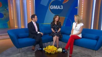 Max Mara Tronto Gilet de doble pecho usado por Jennifer Ashton como se ve en Good Morning America el 24 de abril de 2023