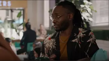 Chemise à manches courtes Allsaints Shibu portée par Chester P. Runk (Brandon McKnight) comme on le voit dans The Flash (S09E09)