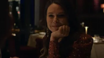 Ulla Johnson Alessandra Robe portée par Rachel (Katie Lowes) vue dans Inventing Anna (S01E06)