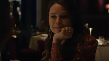 Ulla Johnson Alessandra Robe portée par Rachel (Katie Lowes) vue dans Inventing Anna (S01E06)