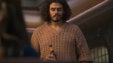 Asos Knit Pointelle Sweater worn by Gael Martinez (Tommy Martinez) as seen in Good Trouble (S05E07)