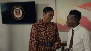 Blouse à volants Sanctuary Romance portée par Carltons Teacher comme on le voit à Bel-Air (S02E10)