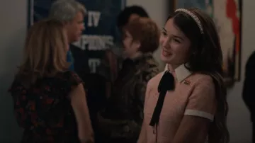 Maje Ranello Collared Sheath Dress worn by Olivia as seen in Bel-Air (S02E10)