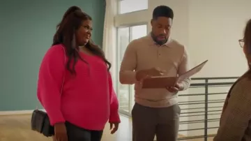 Anthropologie Ribbed Pullover Jumper worn by Nicky (Nicole Byer) as seen in Grand Crew (S02E09)