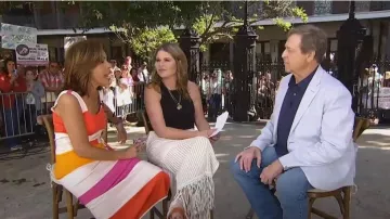 Ted Baker Rib Jersey Tie Waist Midi Dress worn by Hoda Kotb as seen in Today with Hoda & Jenna on May 1, 2023