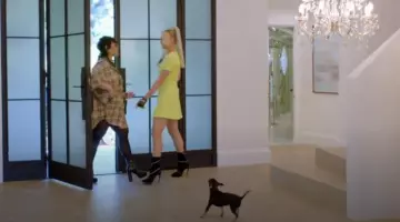 Giuseppe Zanotti Morgana Platform Boots worn by Demi Lovato as seen in Paris in Love (S01E11)