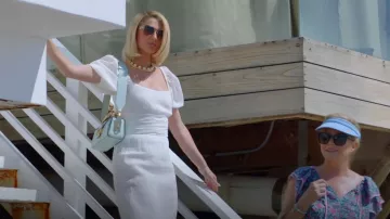 Lanvin Pencil Cat Bag porté par Paris Hilton vu dans Paris in Love (S01E09)