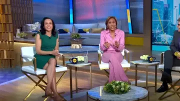 J. Crew Resume Dress worn by Linsey Davis as seen in Good Morning America on May 4, 2023