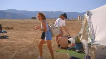 Beis The Weekender in Beige worn by Raquel Leviss as seen in Vanderpump Rules (S10E13)