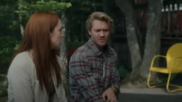 Banana Republic Flannel Shirt Small worn by Cal Jones (Chad Michael Murray) as seen in Sullivan's Crossing (S01E08)