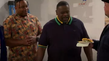 Lacoste Semi Fancy Slim Fit Polo worn by Calvin Butler (Cedric the Entertainer) as seen in The Neighborhood (S05E20)