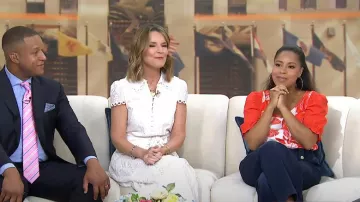 Talbots Wide Leg Jeans porté par Sheinelle Jones vu dans Today on May 8, 2023