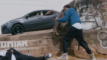 Zapatillas Dior usadas por artista brasileño en el video musical DIOR de BIN feat. RD Mayor