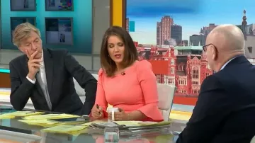 The Pretty Dress Company Odelle Pencil Dress worn by Susanna Reid as seen in Good Morning Britain on May 2, 2023