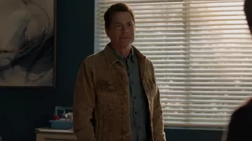 Polo Ralph Lauren Stretch Corduroy Trucker Jacket worn by Owen Strand (Rob Lowe) as seen in 9-1-1: Lone Star (S04E16)