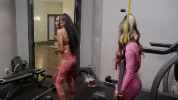 Nike Tie dye Leggings worn by Sanya Richards-Ross as seen in The Real Housewives of Atlanta (S15E01)