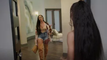 Steve Madden Cynthia Over-the-Knee Pointed Toe Boots worn by Courtney Reed as seen in The Real Housewives of Atlanta (S15E01)