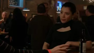 BB Dakota Steve Madden Trendsetter Knit Top worn by Violet Mikami (Hanako Greensmith) as seen in Chicago Fire (S11E20)