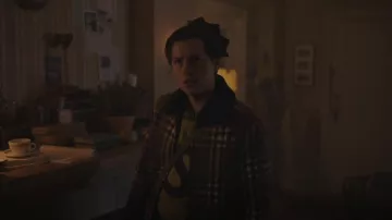 Zara Plaid Bomber Jacket worn by Jughead Jones (Cole Sprouse) as seen in Riverdale (S07E07)