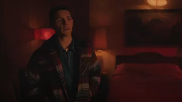 Scotch & Soda Sherpa Lined Trucker Jacket worn by Kevin Keller (Casey Cott) as seen in Riverdale (S07E07)