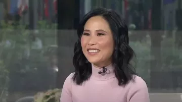 Robe Ted Baker Canddy Fit-&-Flare portée par Vicky Nguyen comme on le voit dans Today on May 11, 2023