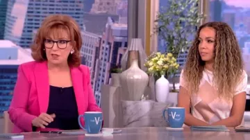 Theory Treeca Wool Crop Trousers worn by Joy Behar as seen in The View on May 11, 2023