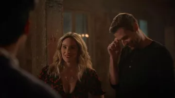 Staud Mini Milla Dress worn by Davia Moss (Emma Hunton) as seen in Good Trouble (S05E09)