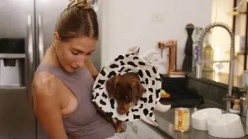 Skims Fits Everybody Bodysuit porté par Amanda Batula vu dans Summer House (S07E13)