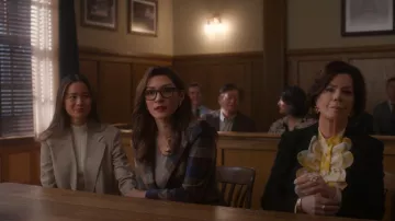 Smythe Birkin Blazer worn by Susan (Inga Schlingmann) as seen in So Help Me Todd (S01E19)