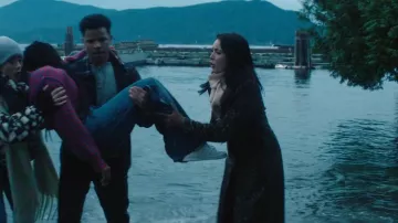 Smythe Brando Coat worn by Bess Marvin (Maddison Jaizani) as seen in Nancy Drew (S03E09)