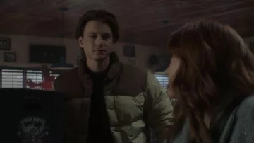 Patagonia Bivy Down Jacket worn by Ace (Alex Saxon) as seen in Nancy Drew (S03E13)