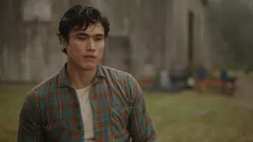Vintage Niver Western Pearl Snap worn by Reggie Mantle (Charles Melton) as seen in Riverdale (S07E08)