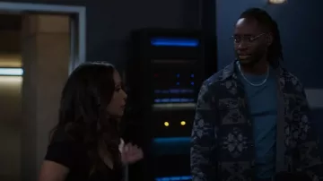 Faherty ThunderVoice Eagle Legend™ Sweater Shirt porté par Chester P. Runk (Brandon McKnight) vu dans The Flash (S09E12)