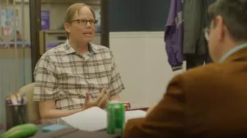 Tommy Bahama Big & Tall Bondi Beach Plaid Manches courtes Tissé Shirt porté par Joel (Jeff Hiller) comme on le voit dans Somebody Somewhere (S02E03)