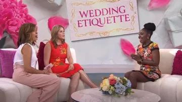 Alice + Olivia Rapunzel Dress worn by Elaine Swann as seen in Today with Hoda & Jenna on May 17, 2023
