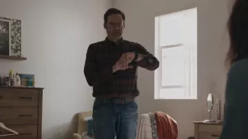 Rag & Bone Plaid Tom­lin Slim Fit Shirt worn by Barry Berkman (Bill Hader) as seen in Barry (S04E06)