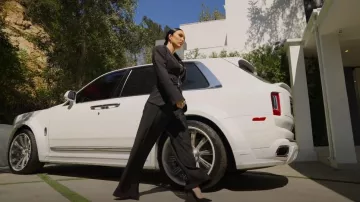 Jacquemus Le Draio Pantalones de pierna recta usados por Bre Tiesi como se ve en Selling Sunset (S06E06)