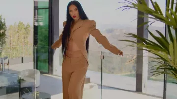 Mugler Cut Out Blazer worn by Bre Tiesi as seen in Selling Sunset (S06E01)