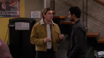 Rip Curl State Cord Sherpa Lined Jacket worn by Jesse (Chris Lowell) as seen in How I Met Your Father (S02E12)