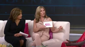 Combinaison noire Halo Danica portée par Jenna Bush Hager comme vu dans Aujourd’hui avec Hoda & Jenna le 24 mai 2023