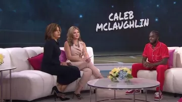 Veronica Beard Kathleen 2 Sandal worn by Jenna Bush Hager as seen in Today on  May 24, 2023