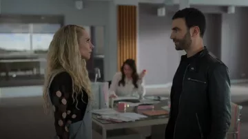 Rui Circle Mesh Top worn by Keeley Jones (Juno Temple) as seen in Ted Lasso (S03E11)