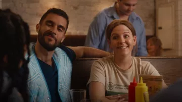Native Youth Plus Quilted vest Jacket worn by Lance Arroyo (Josh Segarra) as seen in The Other Two (S03E04)