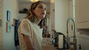 Rachel Comey Redding Top worn by Sylvia (Rose Byrne) as seen in Platonic (S01E02)