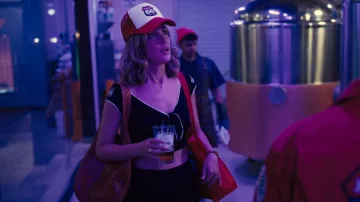 Clare V. Bando Bag worn by Sylvia (Rose Byrne) as seen in Platonic (S01E03)