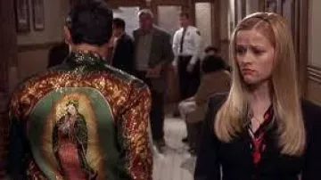 Metallic Silk Shirt worn by Enrique (Greg Serano) in Legally Blonde movie